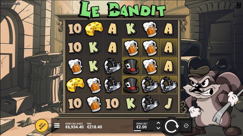 Jouez gratuitement à la démo de Le Bandit.